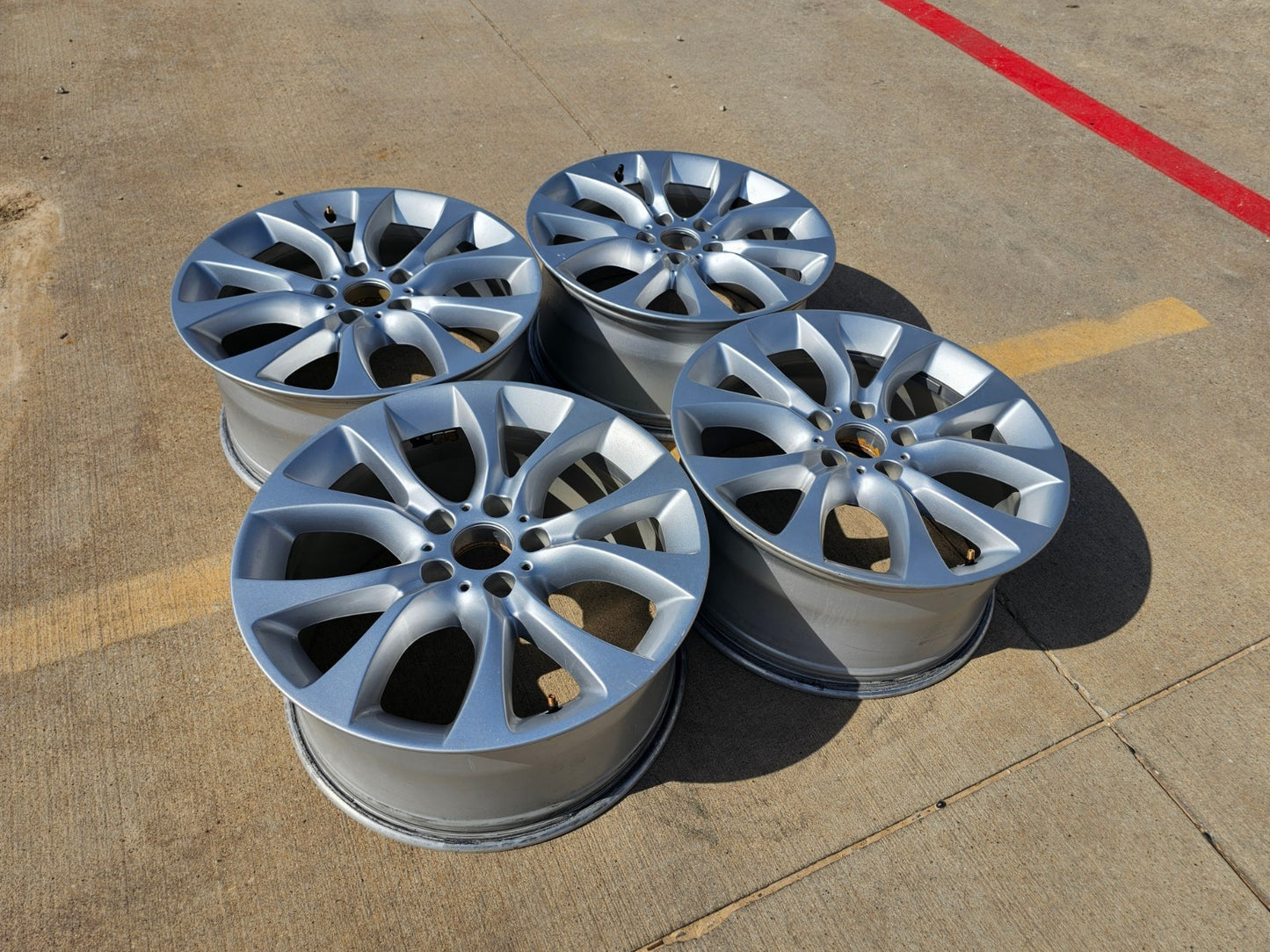 19" BMW X5 OEM 86045 Style 450 wheels rims SET 2012 2013 2015 2016 2017 2018