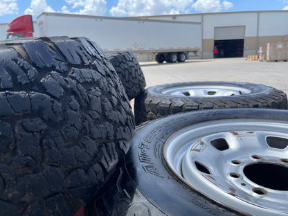 17" Ram 2500 3500 Laramie Power Wagon OEM 2497 wheels rims BFG KO2 A/T