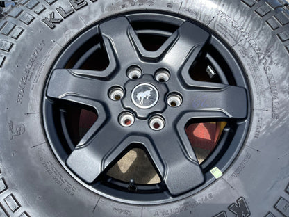 17" Ford Bronco wheels rims 95292 10383 SASQUATCH Ranger tires KENDA 37"