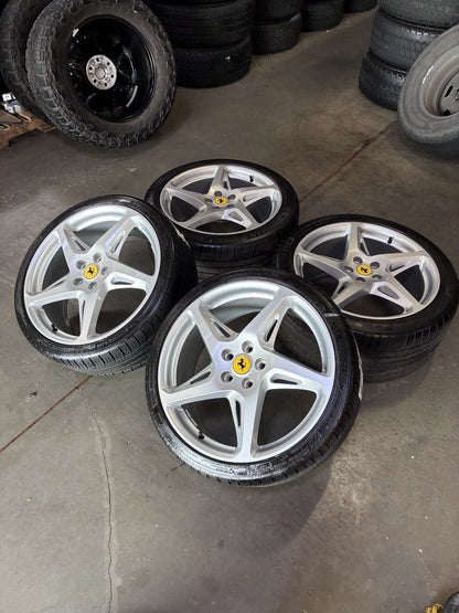 20" Ferrari 458 Italia 488 OEM 262892 262893 wheels rims SET FORGED MICHELIN