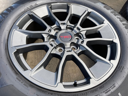 20" Toyota Tundra TRD OEM wheels rims 95314 65196 Sequoia gray GOODYEAR