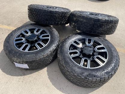 20" GMC Sierra AT4 2500 3500 OEM wheels rims 5950 Silverado tires TOYO A/T3