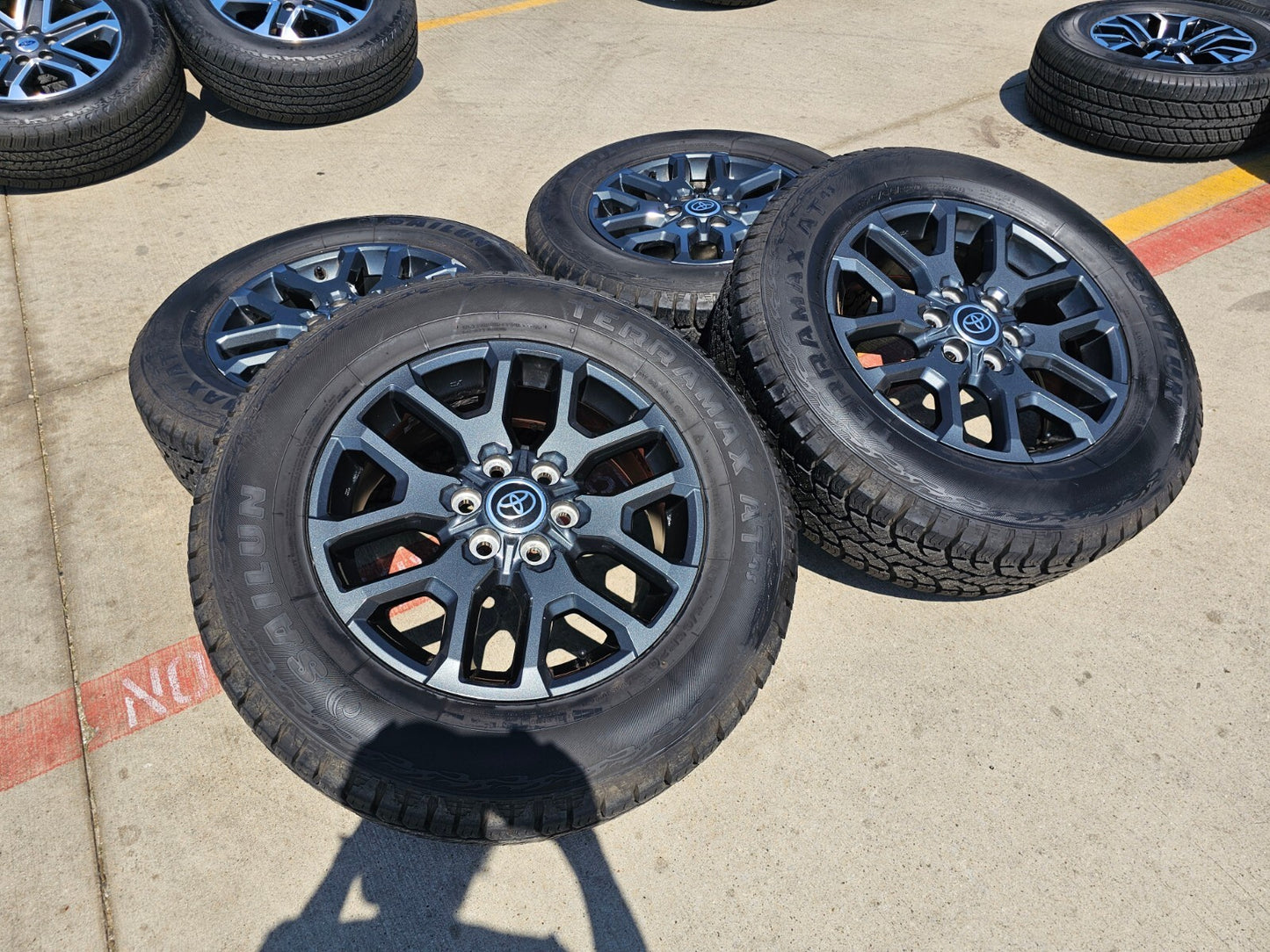 20" Toyota Tundra 2022 2023 TSS TRD OEM wheels rims 34" 95359 Sequoia 75277