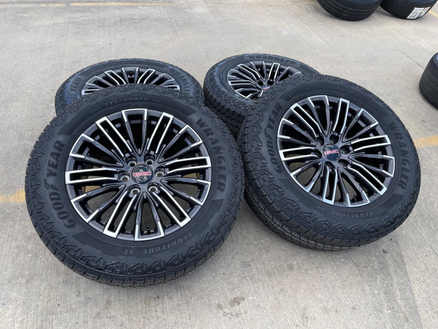 20" Chevy Silverado Tahoe GMC Sierra Yukon OEM wheels rims SET 2026 2027 NEW