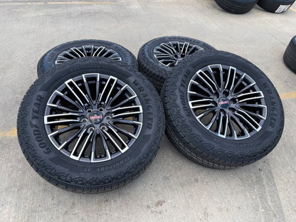 20" Chevy Silverado Tahoe GMC Sierra Yukon OEM wheels rims SET 2026 2027 NEW