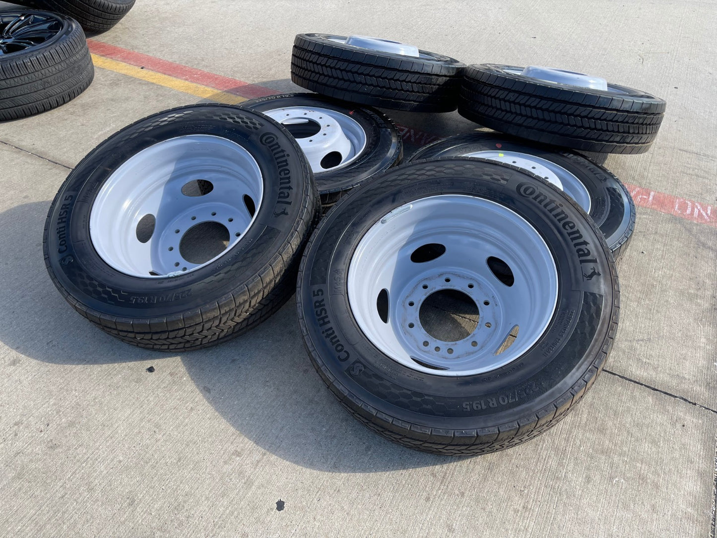 19.5" Ford F-450 Dually F-550 rims wheels RAM 4500 OEM 10x225 2024 2025 2026 NEW