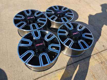 20" GMC Sierra AT4 2500 3500 OEM wheels rims 5950 Silverado 2023 2024 2025 2026