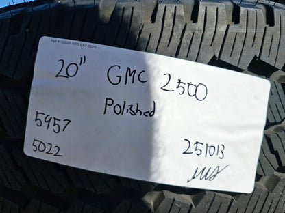 20" GMC Sierra Denali 2500 3500 OEM 5957 wheels rims tires 2023 2024 2025 2026