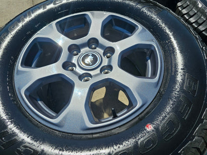 17" Ford Bronco Big Bend wheels rims 10384 OEM Ranger 2024 2025 2026 NEW BFG
