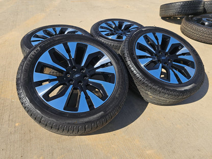 22" Ford F-150 LIMITED Plus OEM 94223 rims wheels SET Expedition MICHELIN