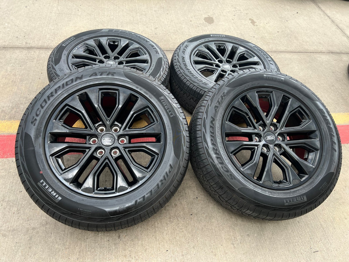 20" Ford F-150 LARIAT OEM 10619 rims wheels Expedition SET PIRELLI
