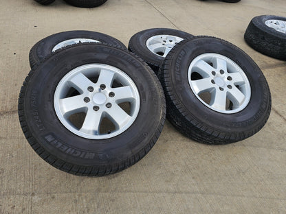 (4) 16" Mercedes Sprinter OEM 2353 wheels rims tires MICHELIN