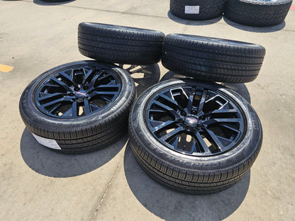 22" GMC Yukon Sierra OEM Chevy Silverado Tahoe 5903 wheels rims PIRELLI