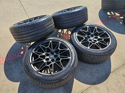 19" Ford Mustang GT Track Pack OEM 10600 10603 wheels rims 2025 2026 NEW