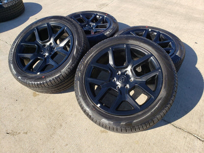 22" Dodge Ram 1500 OEM LIMITED Laramie 2684 2725 wheels rims 2023 2024 2025 NEW