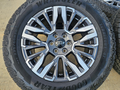 20" Chevy Silverado Suburban Tahoe Z71 OEM wheels rims SET 2025 2026 2027 NEW