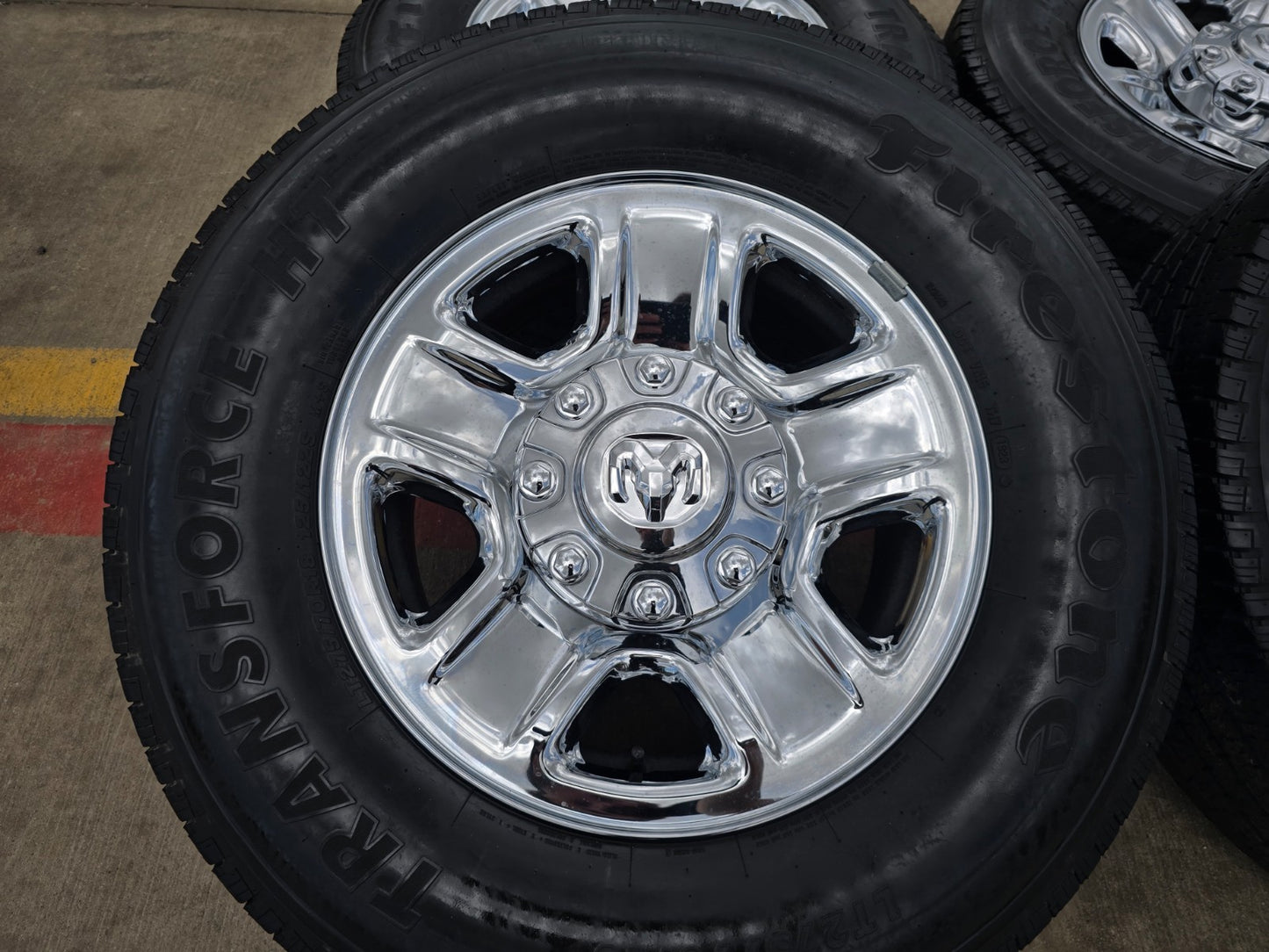18" Dodge Ram 2500 3500 STEEL chrome OEM 2473 wheels rims 2023 2024 2025 2026