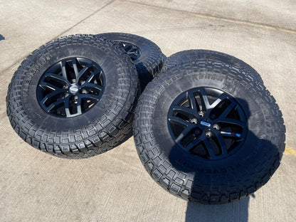 17" Ford F-150 Raptor OEM 10115 rims wheels tires KENDA R/T 37"