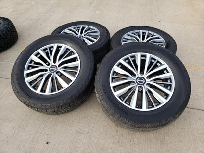 20" Nissan Titan Armada Infiniti QX80 OEM 62858 wheels rims 2023 2024 2025 2026