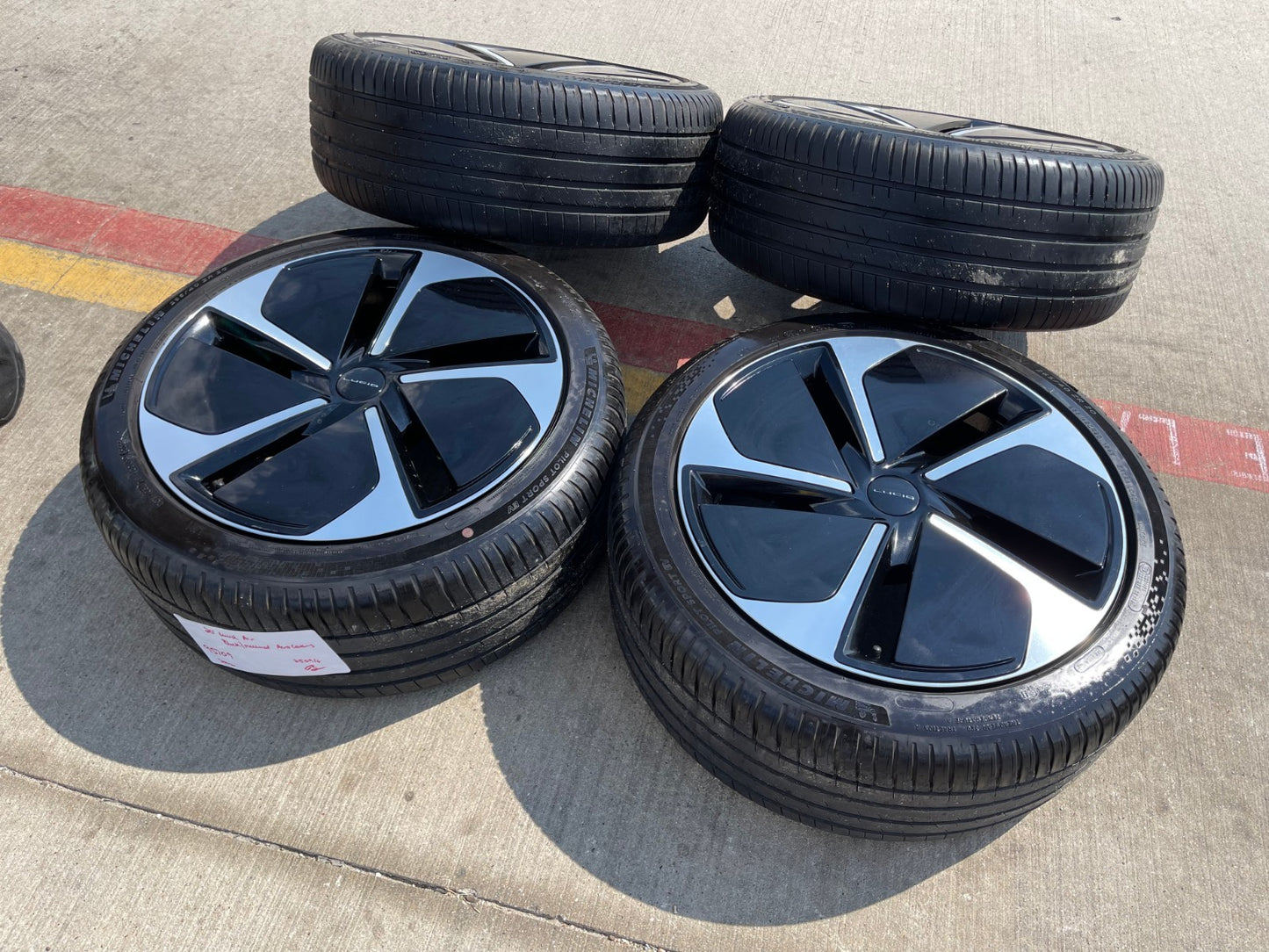 20" Lucid Air OEM Grand Touring 95709 95710 wheels rims 2022 2023 2024 2025 2026