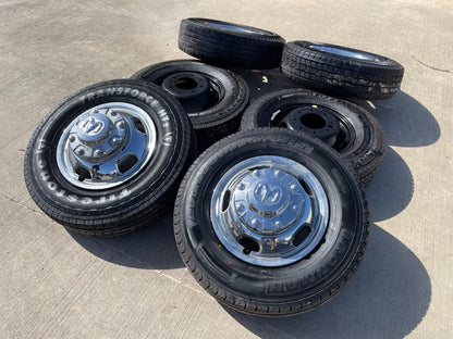 17" Dodge Ram 3500 Dually Laramie 8x200 wheels rims 2703 2704 OEM DISCOUNTED