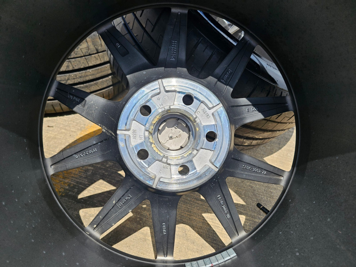 19" Ford Mustang GT Dark Horse OEM 95839 95840 wheels rims 2025 2026 2027 NEW