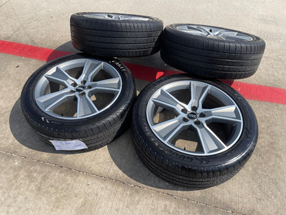 20" Audi Q5 wheels rims OEM 59075 Q3 Q7 Q8 SQ5 SQ3 RS S SET GOODYEAR