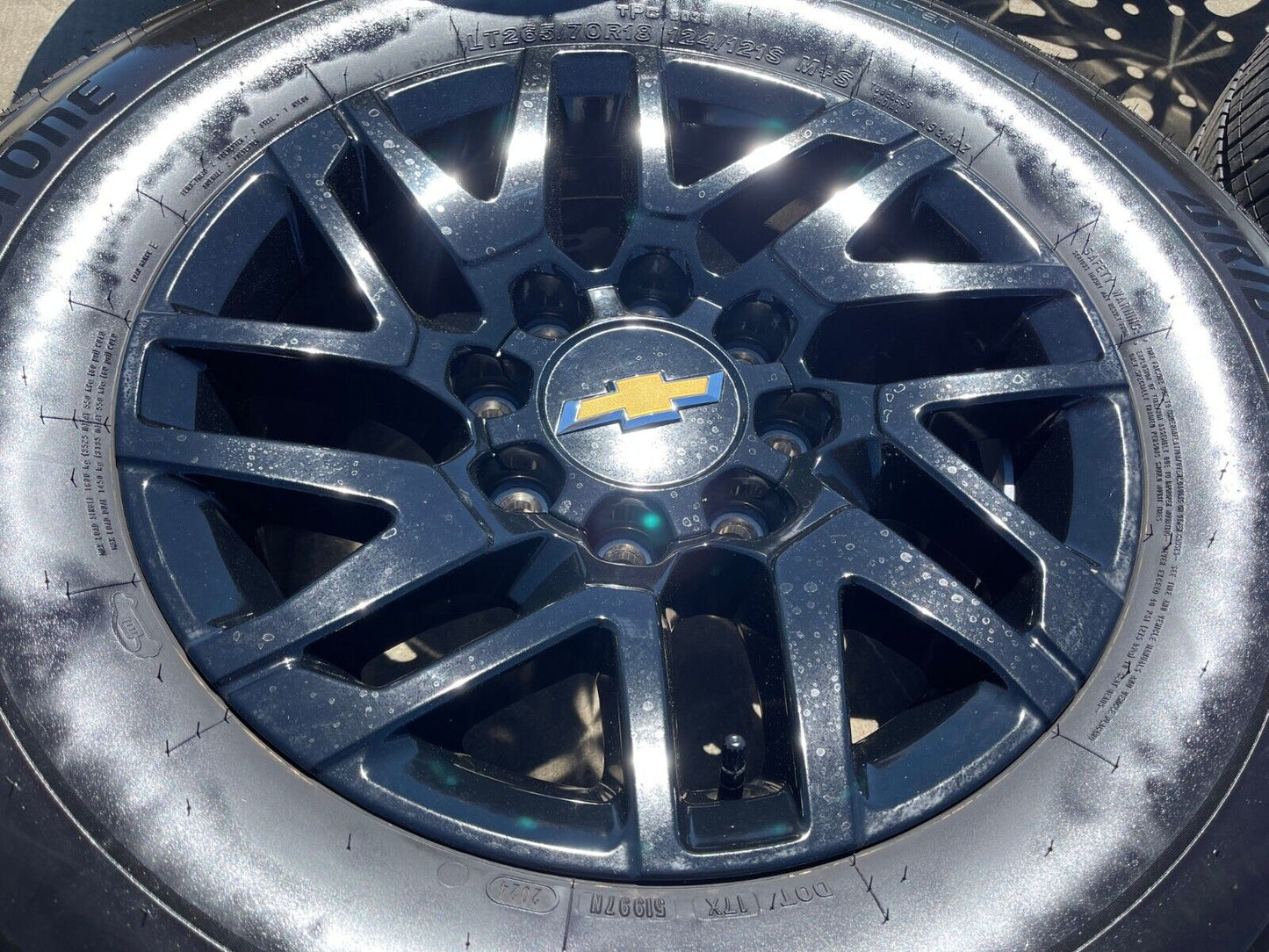 18" Chevy Silverado EV OEM wheels rims Sierra Hummer 2500 HEV 2024 2025 NEW