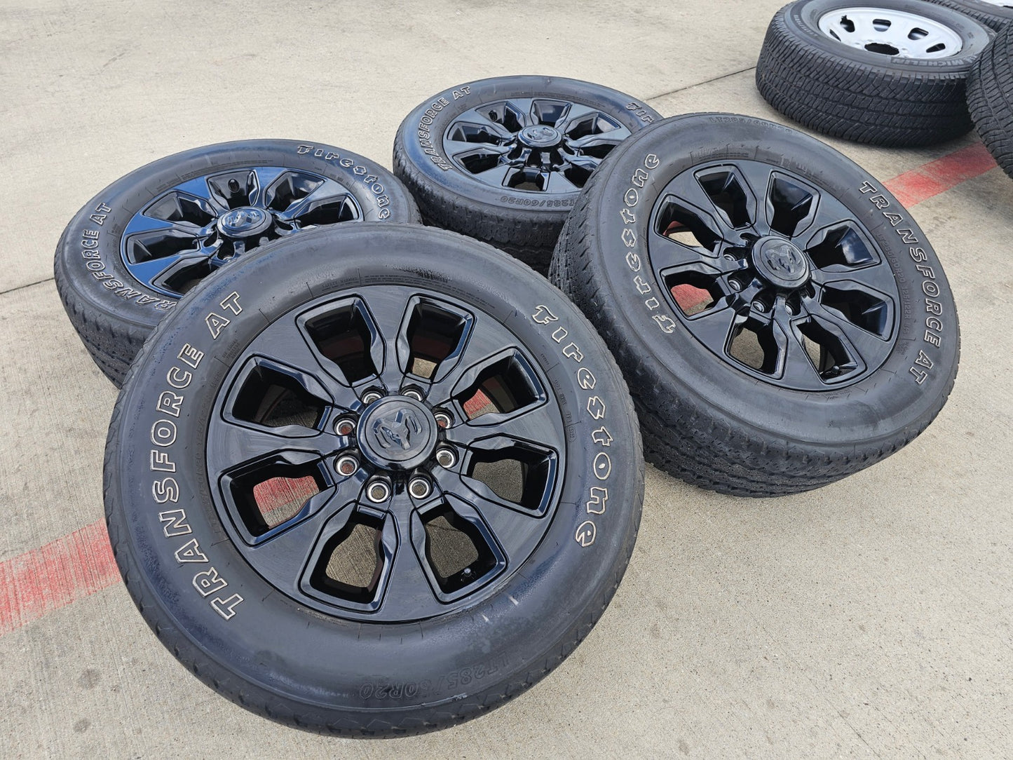 20" Dodge Ram 2500 3500 wheels rims tires 2696 OEM 2022 2023 2024 2025