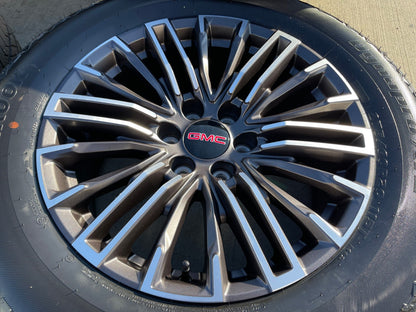 20" GMC Sierra Yukon Chevy Silverado OEM wheels rims 2024 2025 2026 NEW