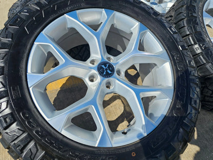 20x8.5 20" Xcess X05 Land Rover DEFENDER Range Rover wheels rims 5x120 5x4.75