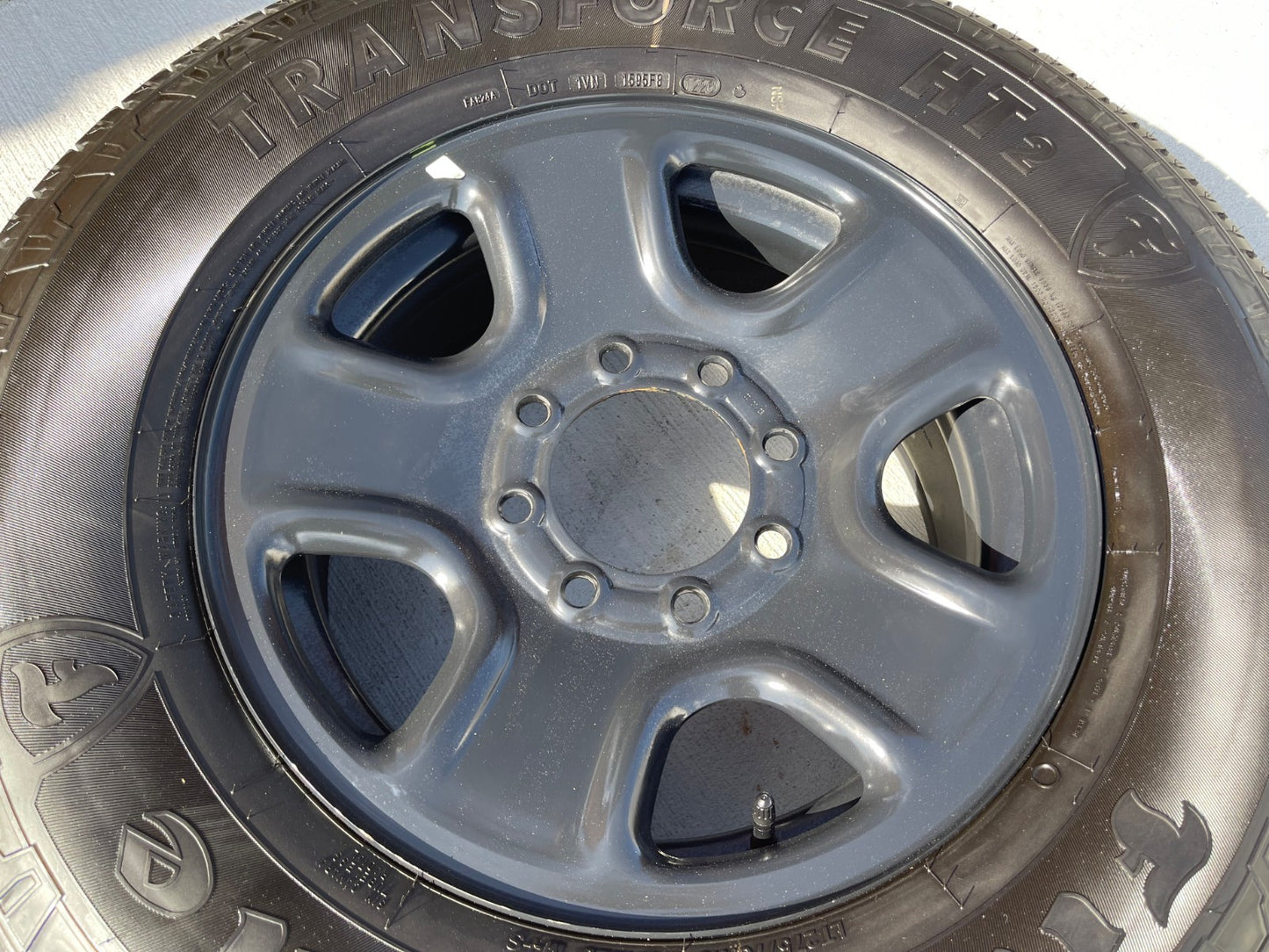 18" Dodge Ram 2500 3500 STEEL black OEM 2473 wheel rim tire 2025 2026 2027 NEW