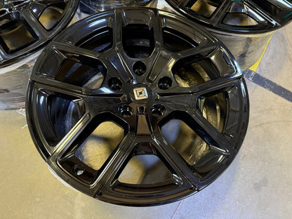 20" Rivian R1T R1S OEM wheels rims black 2022 2023 2024 2025 2026 2027 SET NEW