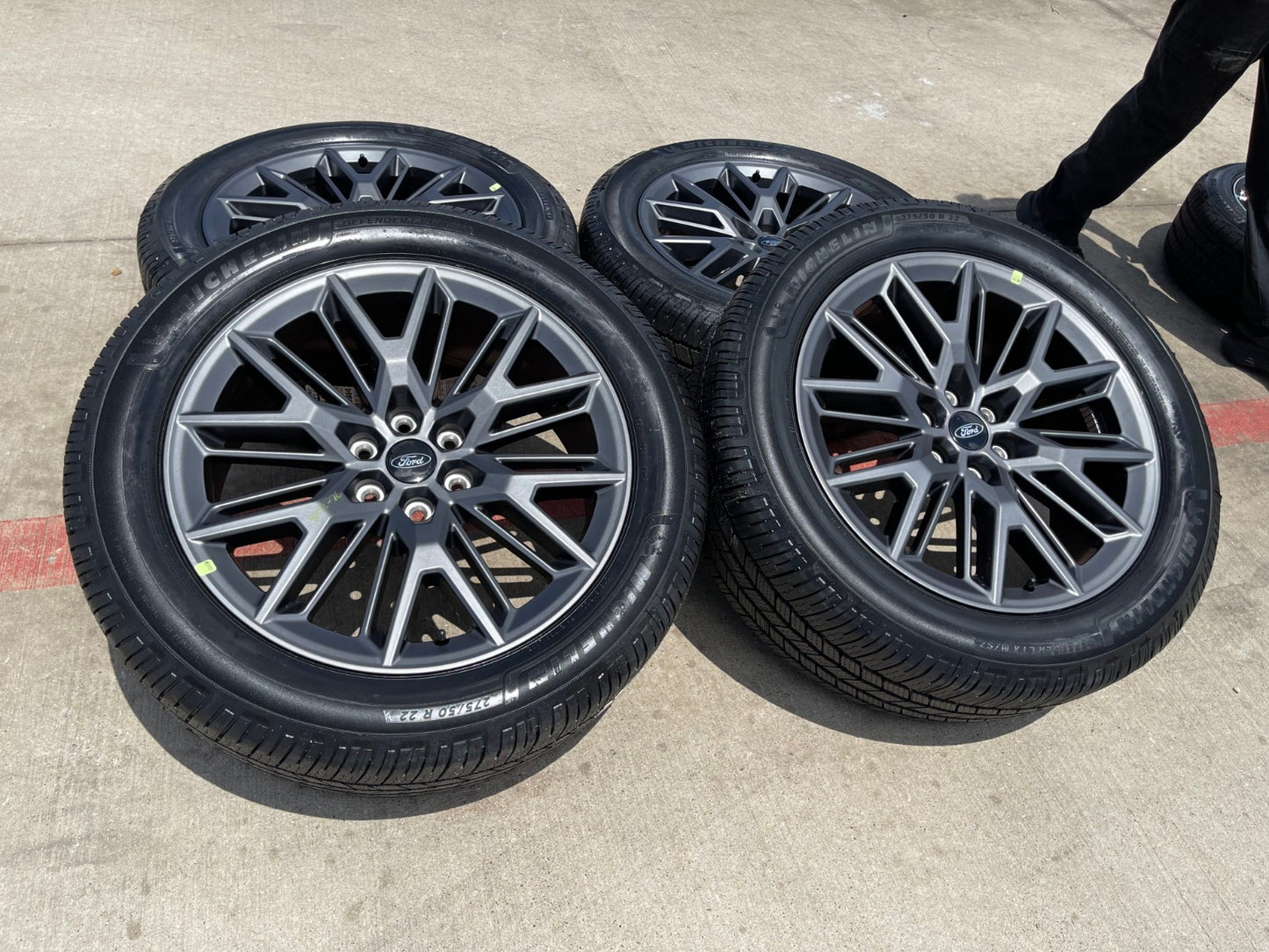 22" Ford F-150 LIMITED Plus OEM 94221 rims wheels Expedition 2024 2025 2026 NEW