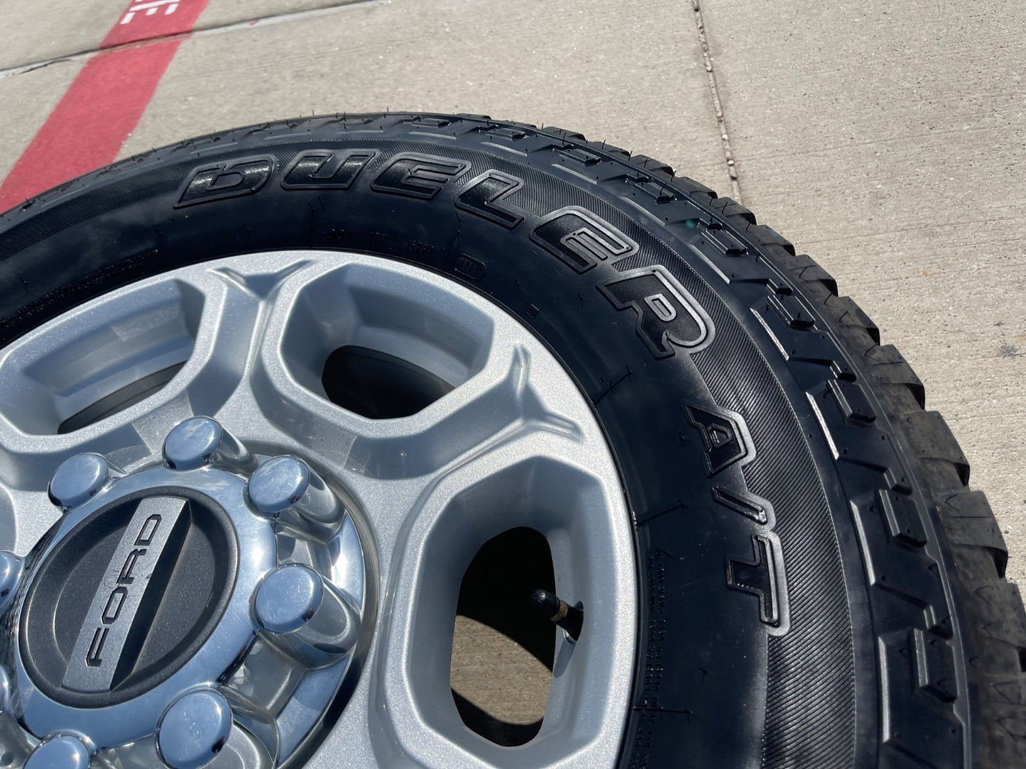18" Ford F-250 F-350 Lariat FX-4 OEM 10479 wheels rims SET 2024 2025 2026 2027