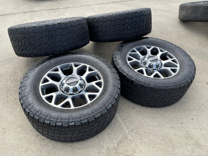 20" Ford F-250 F-350 OEM Lariat wheels rims 10292 tires NITTO 35"