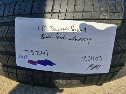 17" Toyota RAV4 OEM wheel rim 75241 Sienna CH-R tire 2020 2021 2022 2023 2024