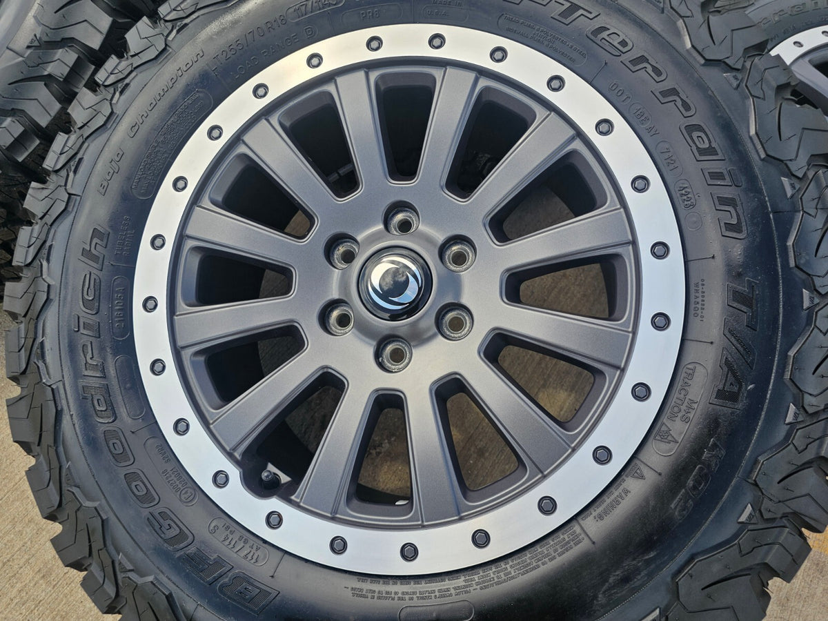 (5) 18" INEOS Grenadier OEM 2774-1 wheels rims Beadlock 2025 2026 2027 SET NEW