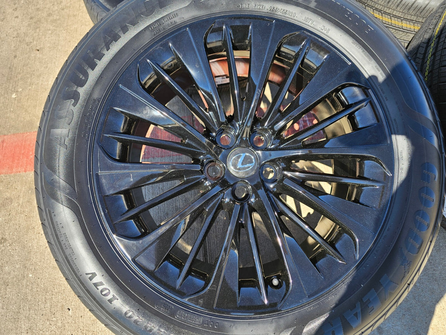20" Lexus TX350 OEM wheels rims 74370 LC500 LS500 LS500H 2023 2024 2025 2026 NEW