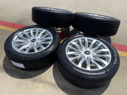 22" Cadillac Escalade Platinum OEM wheels rims 95026 4873 tires SET BRIDGESTONE