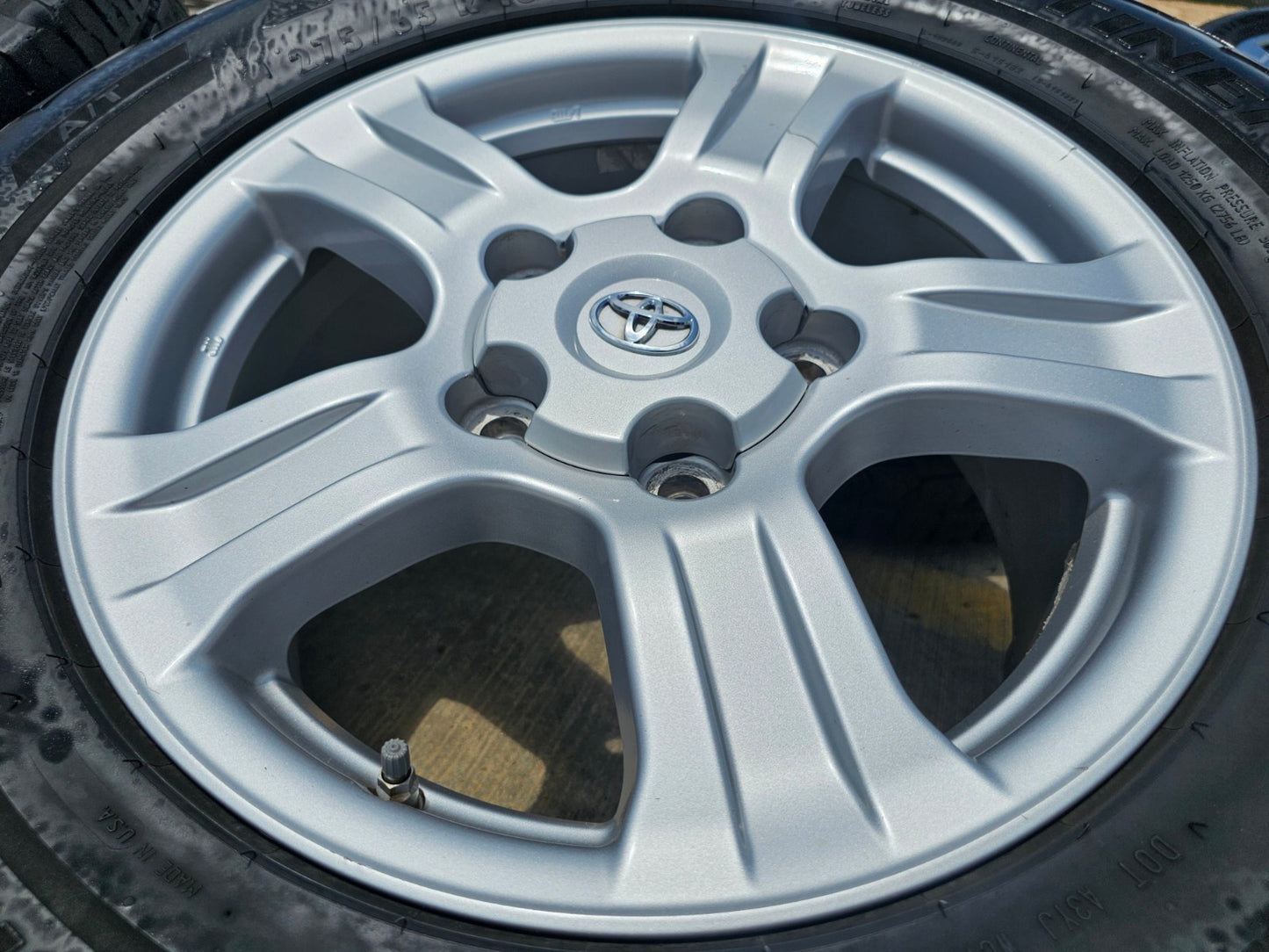 18" Toyota Tundra Sequoia TRD PRO OEM 69517 wheels rims 5x150 SET CONTINENTAL