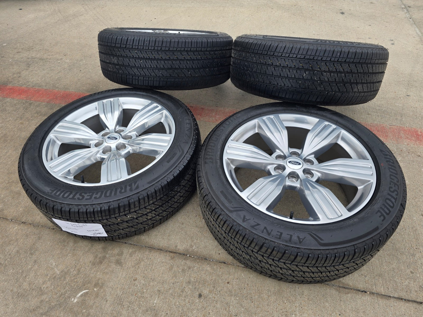 22" Ford F-150 LIMITED LARIAT OEM rims wheels 10442 Expedition BRIDGESTONE NEW