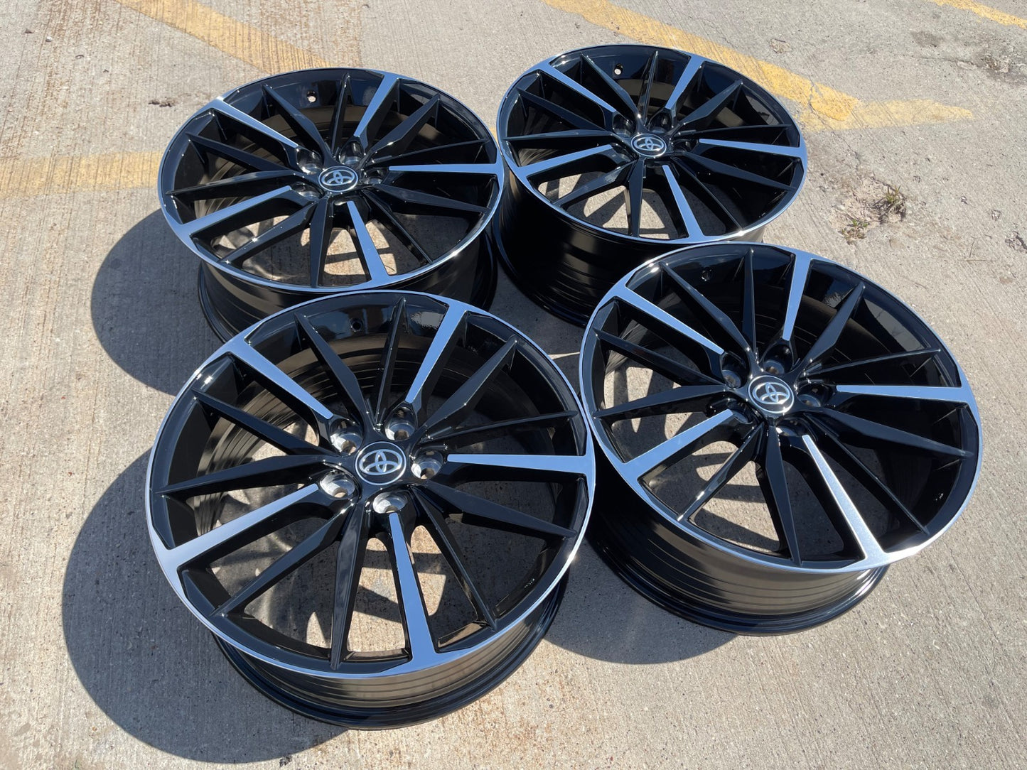 19" Toyota Camry OEM Replica wheels rims 75222 Avalon Lexus 2021 2025 2026 NEW