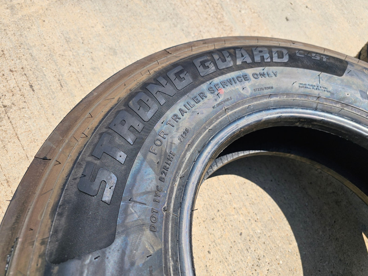 (4) 235/85/16 Hercules Strong Guard C-ST tires 235/85R16 LT 14 ply LR G 132M NEW