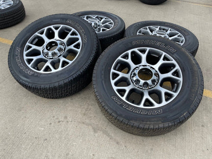 20" Ford F-250 F-350 OEM Lariat wheels rims 10292 tires MICHELIN