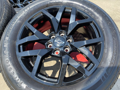 20" Chevy Tahoe PPV Silverado 1500 OEM 14076 wheels rims FIRESTONE FIREHWAWK SET