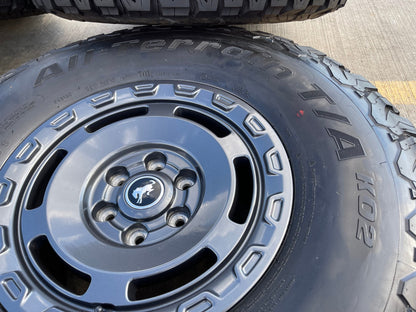17" Ford Bronco HERITAGE SASQUATCH wheels rims 10464 37" BFG KO2 A/T NEW