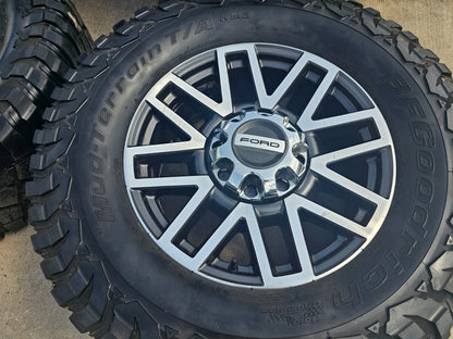 20" Ford F-250 F-350 OEM 10104 LARIAT rims wheels BFG KM2 37"
