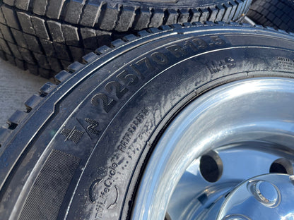 19.5" Ford F-450 Dually F-550 rims wheels RAM 4500 OEM 10x225 2023 2024 2025