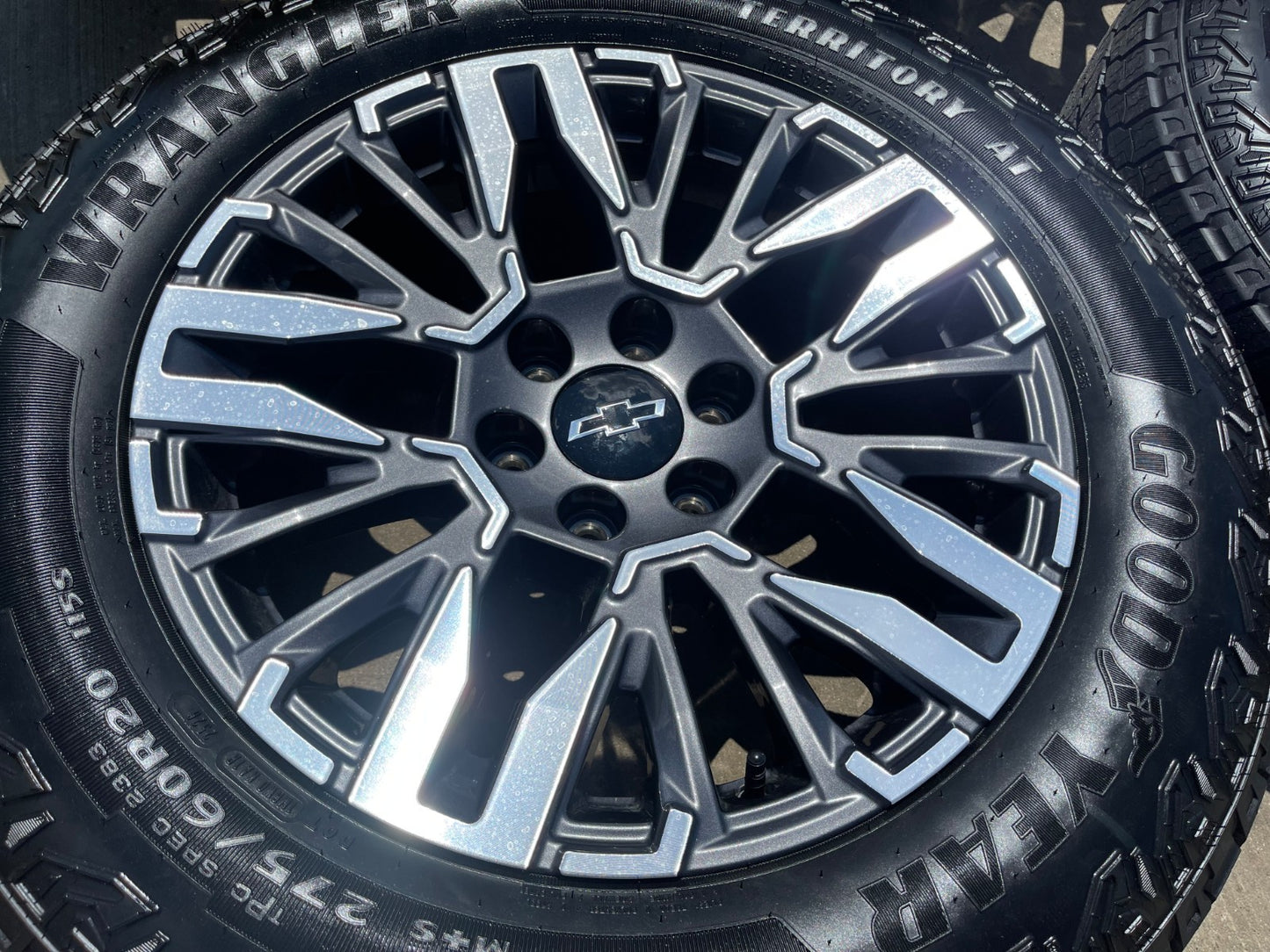 20" Chevy Silverado Z71 GMC Sierra Canyon OEM wheels rims SET 2025 2026 2027 NEW